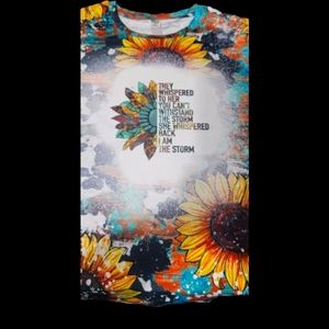 NWT Womans XL Sunflower T Shirt